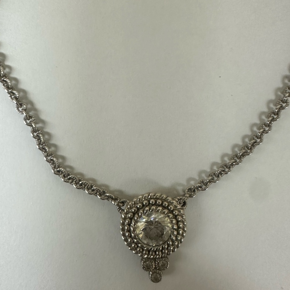 Judith Ripka sterling silver cubic zirconia